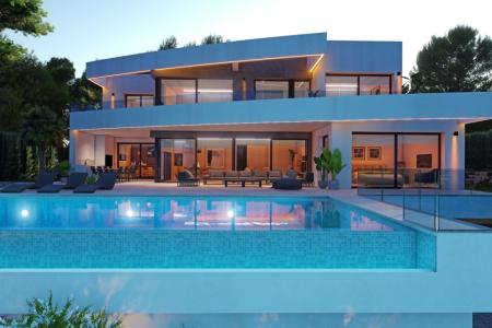 Verasol home chalet 4 bedrooms moraira costa blanca