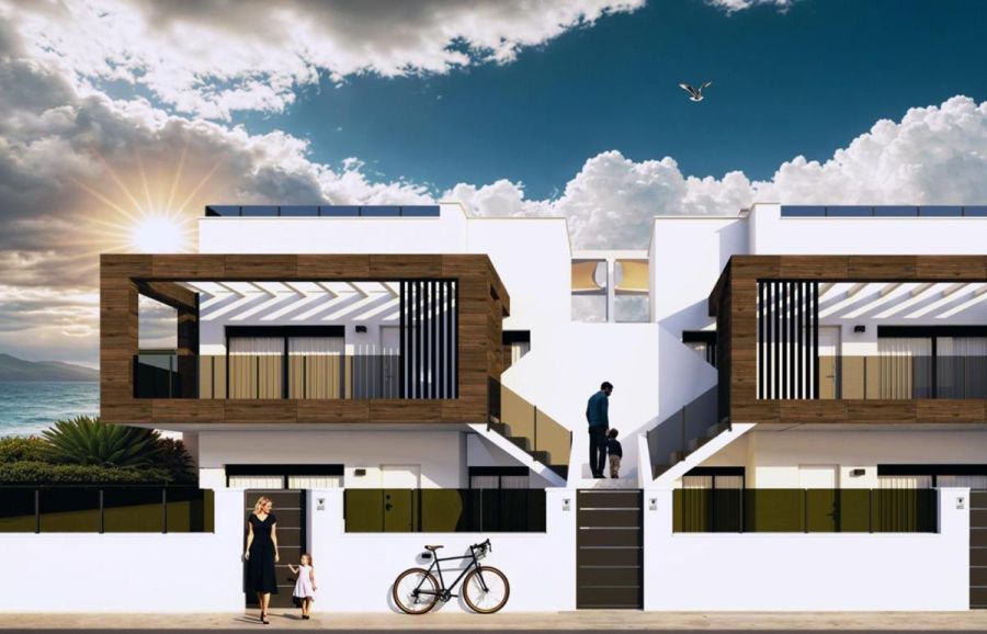 Verasol home bungalow 3 bedrooms san pedro del pinatar costa blanca
