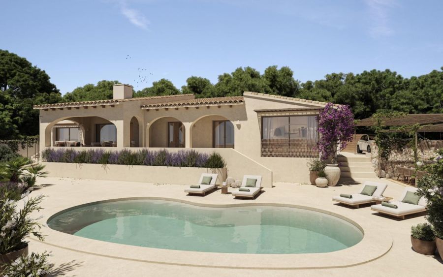 Verasol home chalet 4 bedrooms benissa costa blanca