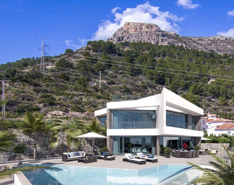 Verasol home chalet 4 bedrooms calpe costa blanca